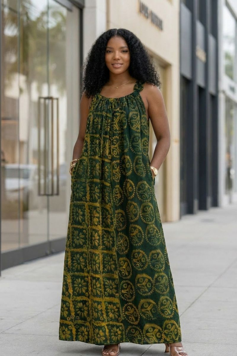 Heritage breeze maxi dress