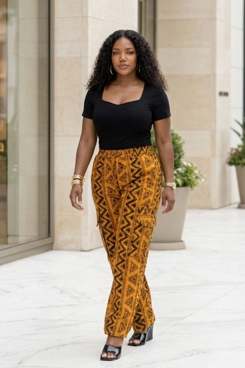 Heritage Print Pants