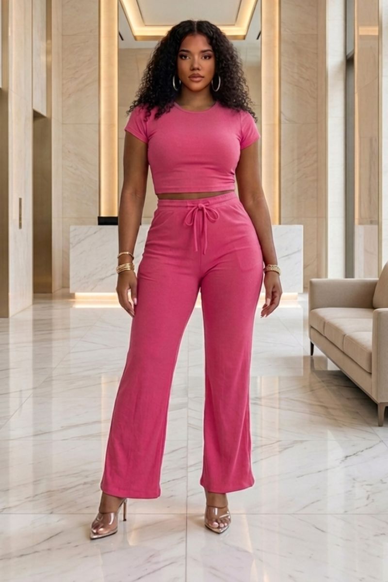 Pink Paradise Pant set