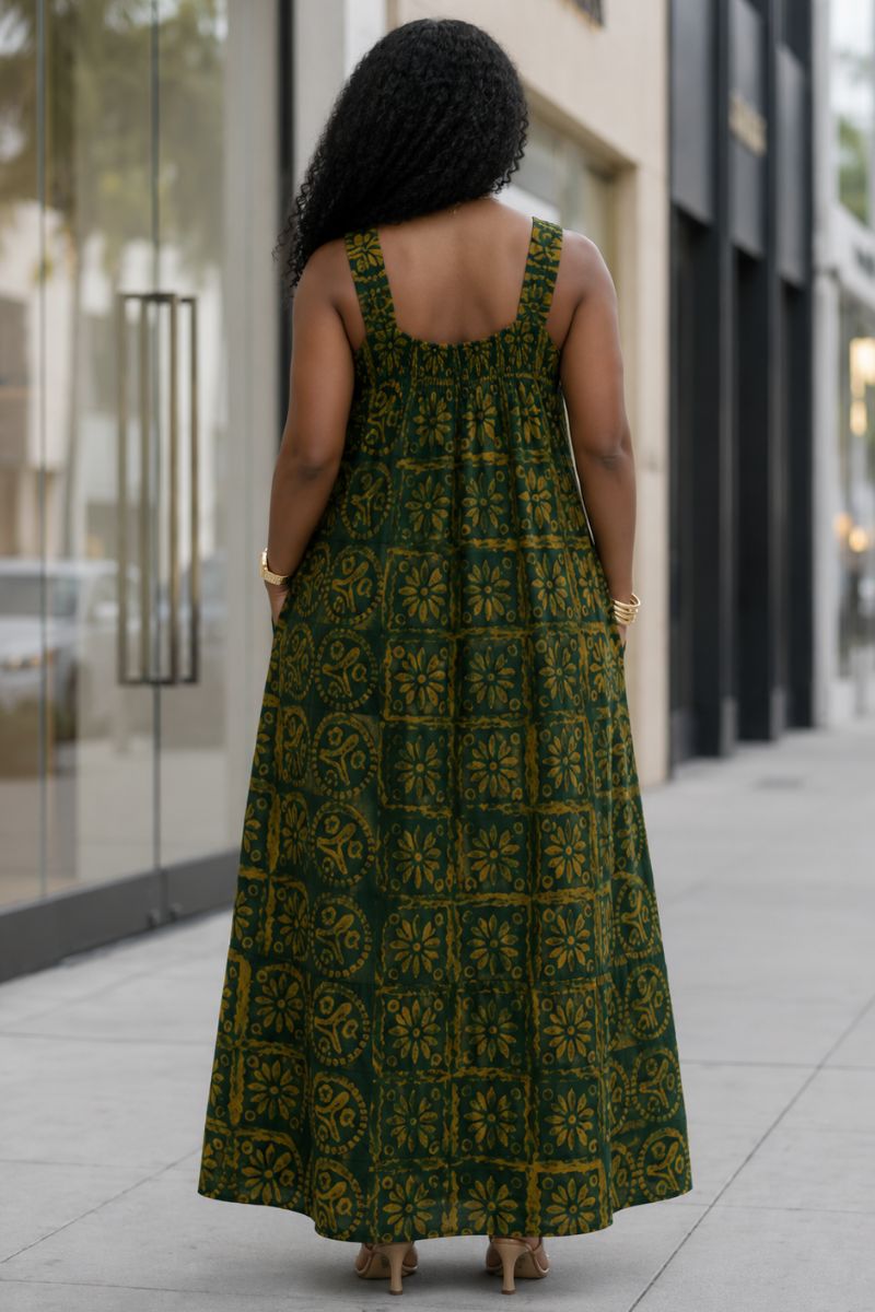 Heritage breeze maxi dress