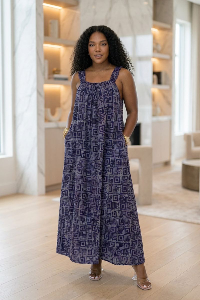 Heritage breeze maxi dress