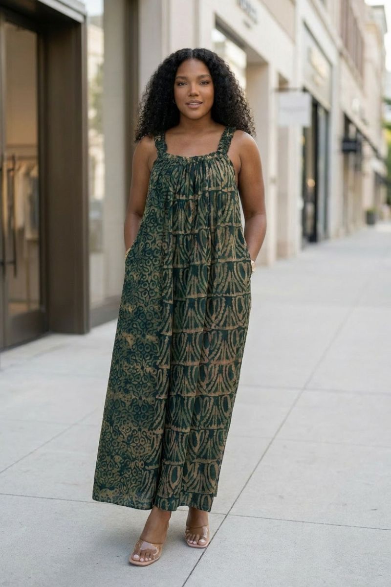 Heritage breeze maxi dress