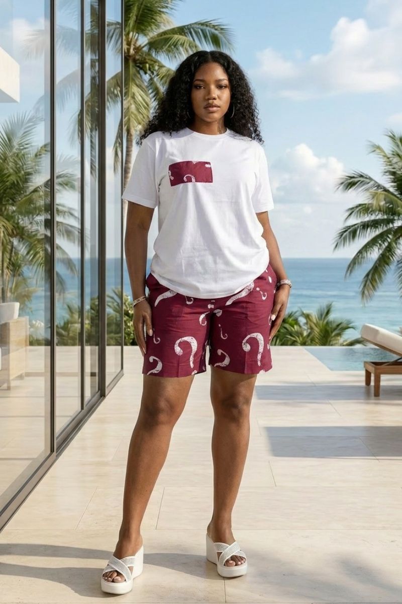 Print Short and T-Shirt