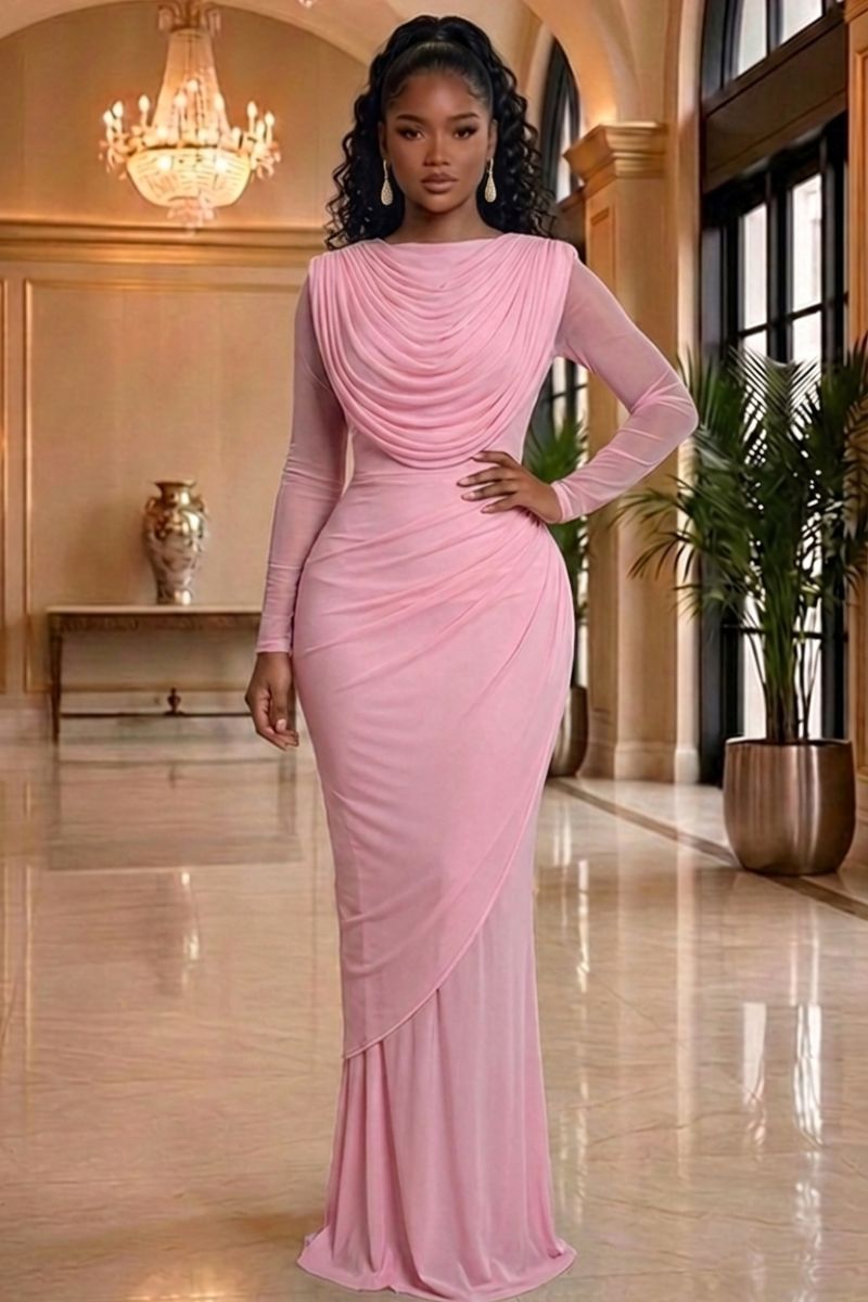 Elena Draped Dress